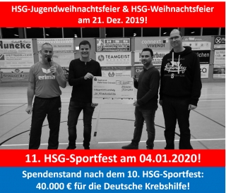 HSG-Spieltag 02./03. Nov.