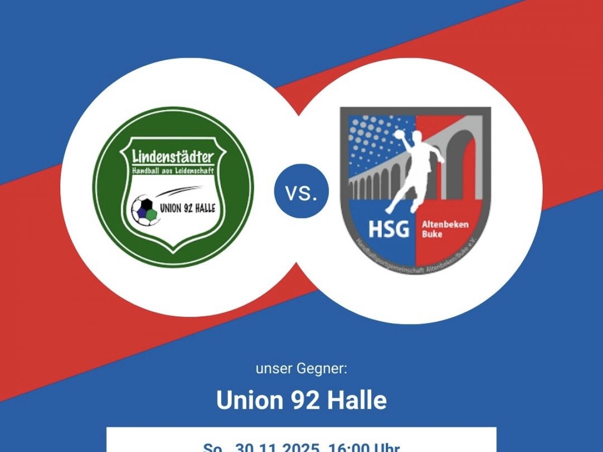 Die ERSTE reist Sonntag zur Union nach Halle