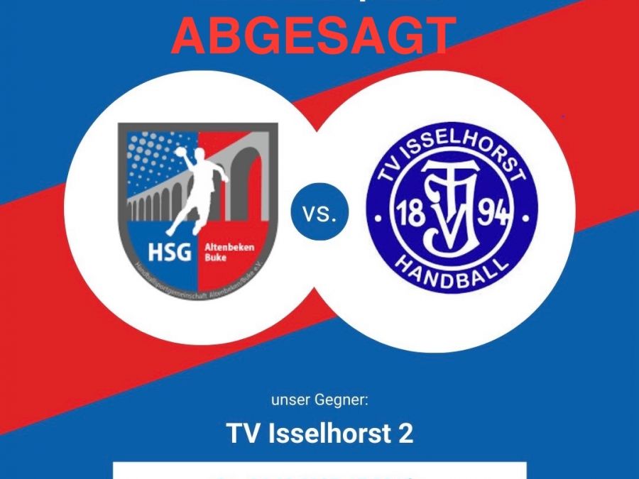Heimspiele am Wochenende werden abgesagt