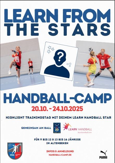 HSG-Herbstcamp vom 20.10.25-24.10.25