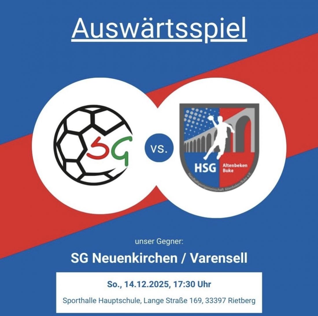 Die ERSTE zu Gast in Neuenkirchen