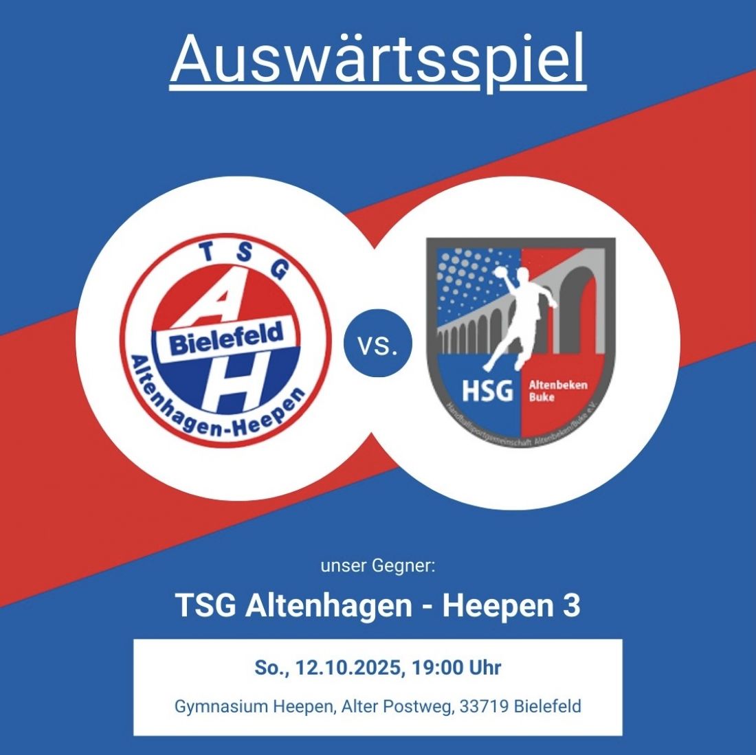 Die ERSTE am Sonntagabend in Altenhagen gefordert