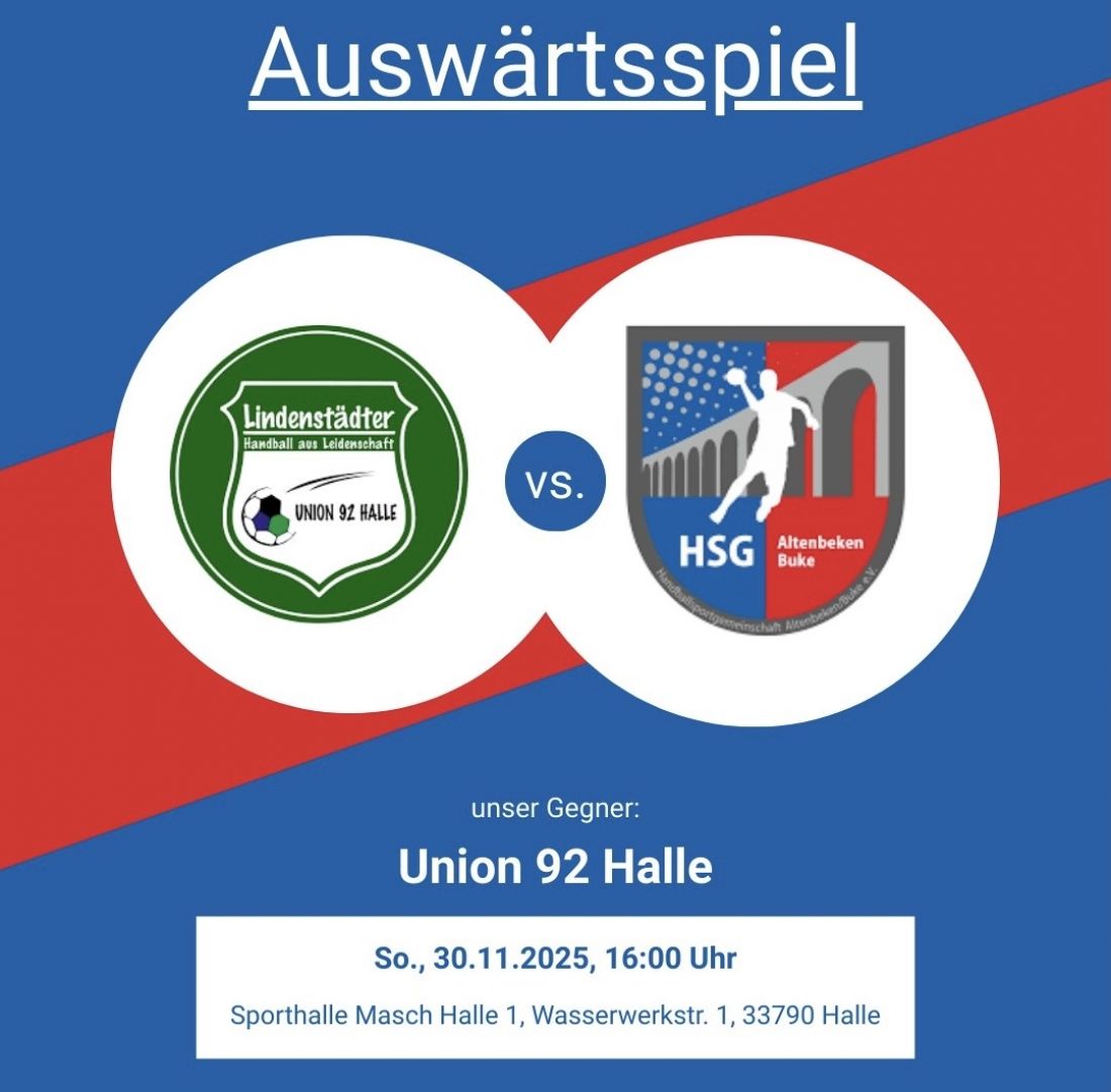 Die ERSTE reist Sonntag zur Union nach Halle